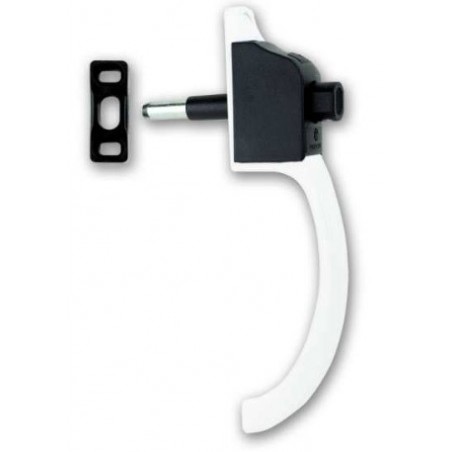 Safety Lock with button for window and sliding door