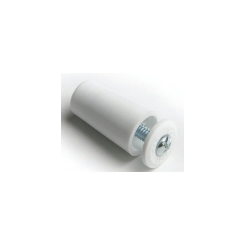 Topes de persiana de atornillar de largo de 60 mm. en color blanco