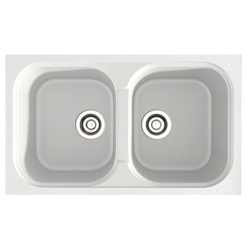 fregadero 80x50 2 senos