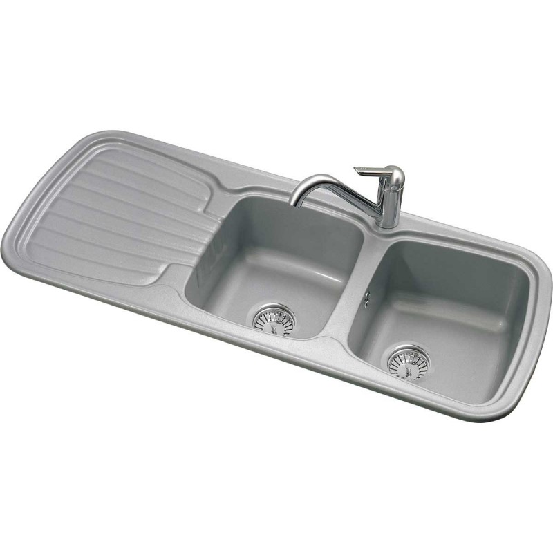 fregadero esquinero 2 senos