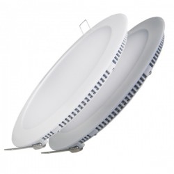 Encastrable Plafond Extra Plat  18W Blanc ou Argent