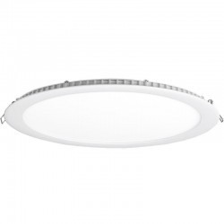 DOWNLIGHT Extra Pla 24W  Blanc o Plata  Llum Cálida