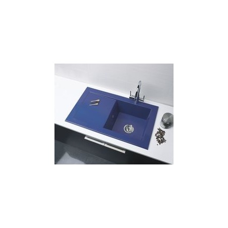 Evier Résine Synthèse BLEU !