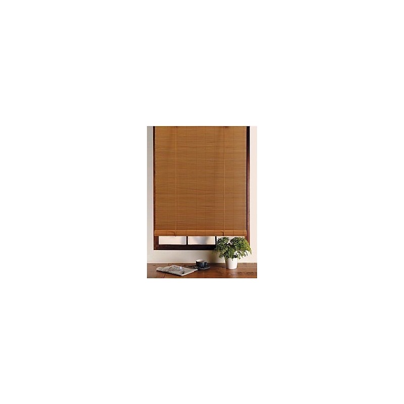 Store CEYLAND Enroulable en Bois Naturel pour Fenetres