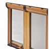 Window Insect Rolling Double Screen