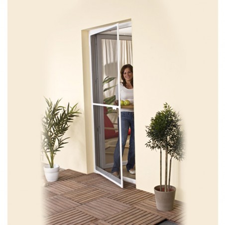 puerta mosquitera abatible