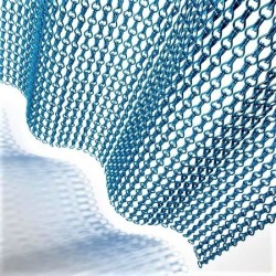 BLUE aluminium  Curtains