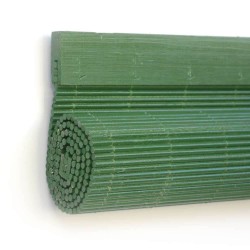 GREEN Wood Curtains Ceyland for a Door