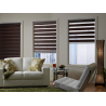 Brown Curtain Roll-up