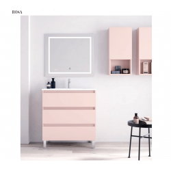 Mueble de Baño de Color ROSA