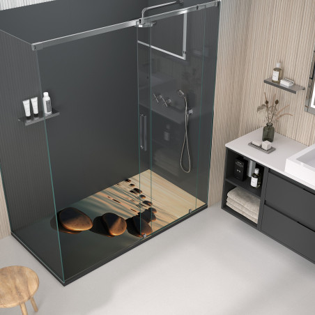 receveur de douche extraplat effet zen