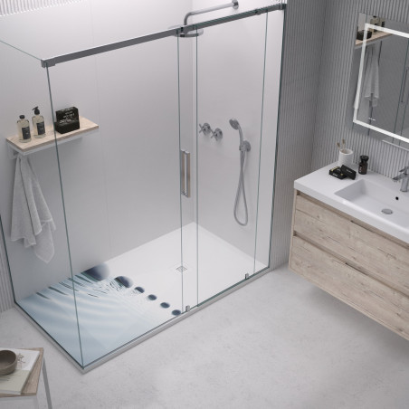 receveur de douche extraplat effet zen