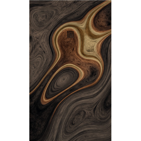 plato de ducha imitación madera