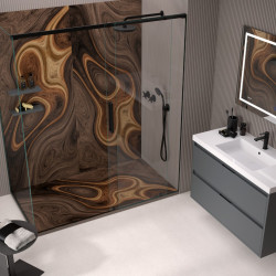 Wood Shower Plate