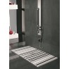 Receveur de douche de 80 x 120 a rayures