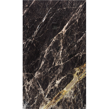 receveur de douche  effet marbre