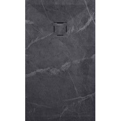 Mueble de baño 2 cajones Marquina imitación mármol gris