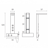 Columna de D'hidromassatge Blanca