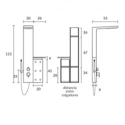 Columna Hidromassatge de DISENY