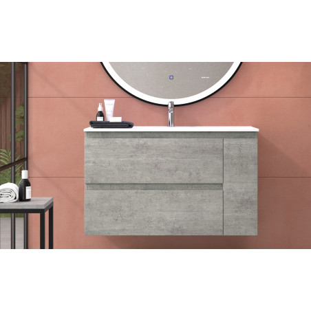 Mueble de baño de 80 suspendido