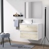 Mueble de Baño suspendido Madera Decape