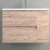 MUEBLE SUSPENDIDO MADERA NATURAL 80CM