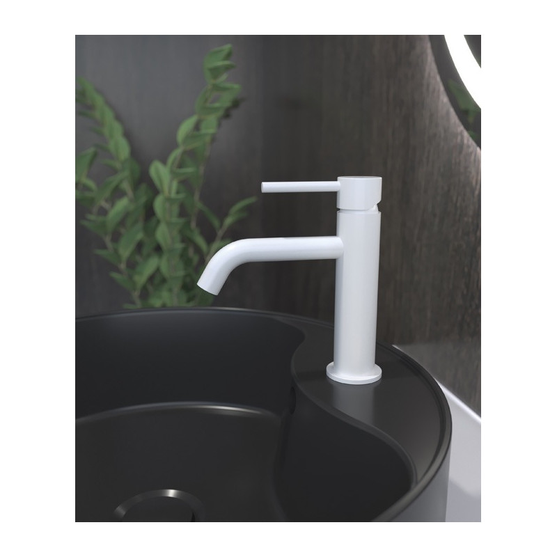 Mitigeur Blanc Lavabo et Bidet