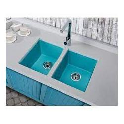 Blue Kitchen Sink