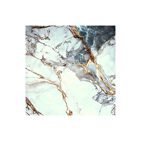 Plato de ducha imitación marmol blanco y gris