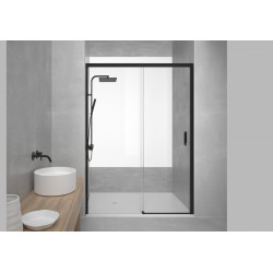 Black Shower Screen