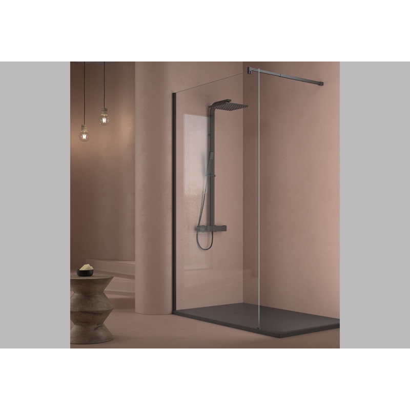 Black Shower screen