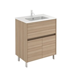 conjunto Mueble de Baño  con puertas y cajon