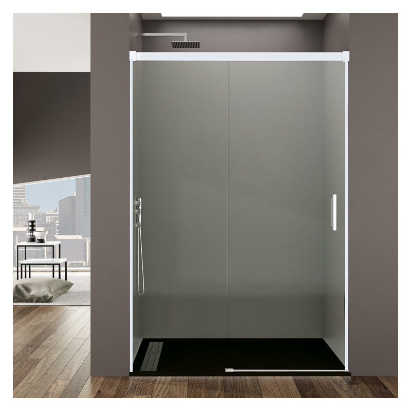 White Shower Screen