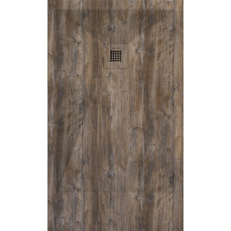 Plato de Ducha imitacion  madera baobad