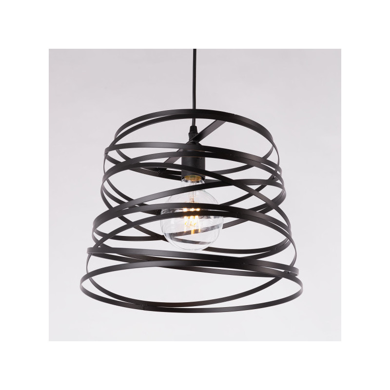 Lampara colgante de metal