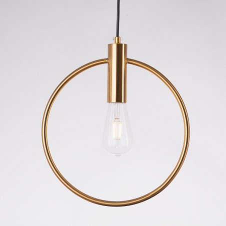 plafonier suspendu en forme d'anneau