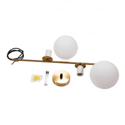 Lampara colgante de metal