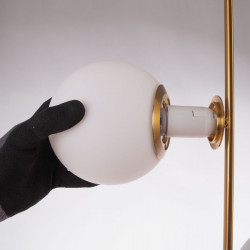 Lampara colgante de metal