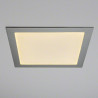Encastrable Carre  Extra Plat 25W Blanc