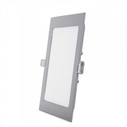 Encastrable Carre  Extra Plat  18W  Argent