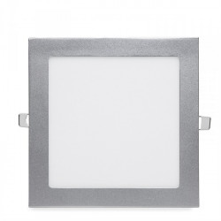 Encastrable Carre  Extra Plat  18W  Argent