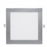 Encastrable Carre  Extra Plat  18W  Argent