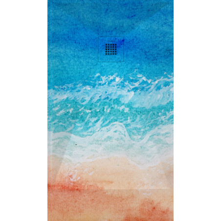 Plato de ducha acuarela