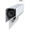 Lateral Rolling Window Insect Screen
