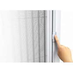 Porte Moustiquaire Plissée Retractable