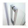 Paroi de Douche  1 fixe + 1 porte  coulissante
