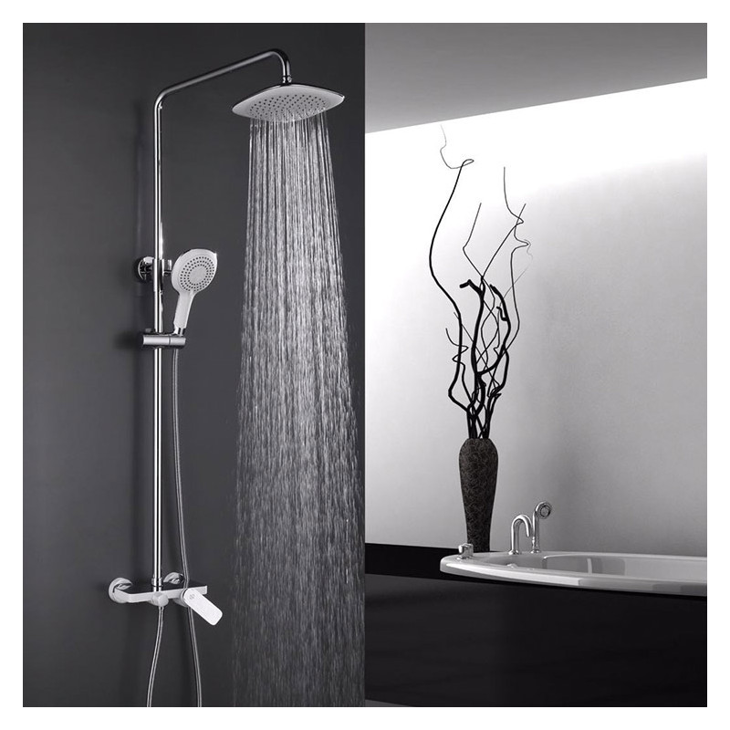 Columna de Ducha Bicolor con repisa