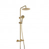 Colonne de Douche Thermostatique OR Brossé