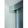 Frontal de Ducha  de 90cm Corredera 3 hojas