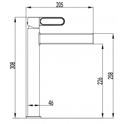 Black Basin Mixer